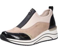 Chaussures basses femme Remonte, beige(blackjutegingergoldpe (60)), taille 36