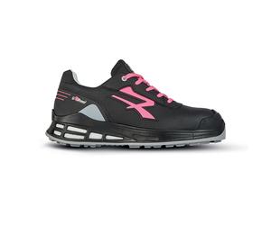 CHAUSSURES BASSES FEMME SYLVIE ESD S3 CI SRC NOIR-ROSE - U POWER - RN20134 39