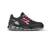 CHAUSSURES BASSES FEMME SYLVIE ESD S3 CI SRC NOIR-ROSE - U POWER - RN20134 42