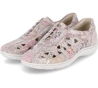 Chaussures basses femme Waldläufer HENNI Rosa Beige Rauleder Taille:8