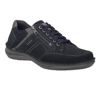 Chaussures basses - JOSEF SEIBEL - New Anvers 87 - Cuir bleu - Semelle PU - Largeur K 45