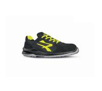 CHAUSSURES BASSES MARSIGLIA s ESD S1PS FO SR NOIR-JAUNE - U POWER - RI21106 35