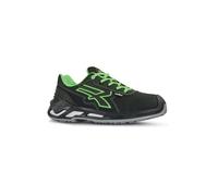 CHAUSSURES BASSES MILO s ESD S3S CI FO SR NOIR-VERT FLUO - U POWER - RS20064 43