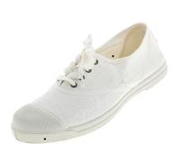 Chaussures basses - NATURAL WORLD - Ingles - Toile blanche - Lacets - Semelle plate 37