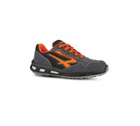 CHAUSSURES BASSES ORANGE s ESD S1PS FO SR GRIS-ORANGE - U POWER - RL20396 39