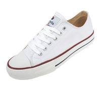Chaussures Basses Toile Victoria Vintage Basse Tribu Luna 35213 - Blanc - 37