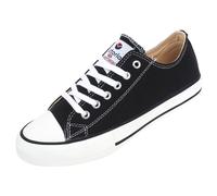 Chaussures Basses Toile Victoria Vintage Basse Tribu Luna 35215 - Noir - 37
