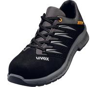 chaussures basses uvex 2 trend S1 noir, gris largeur 11 Gr. 50