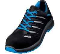chaussures basses uvex 2 trend S1P bleu, noir largeur 10 T. 36
