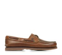 Chaussures bateau Ã deux Åillets cuir Timberland Classic Marron 40