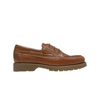 Chaussures bateau en cuir Kleman Embruns Oak Marron 40