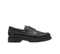 Chaussures bateau en cuir Kleman Embruns Oak Noir 45