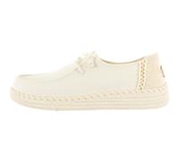 Chaussures bateau femme Hey Dude Wendy Woven Blanc 36