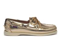 Sebago Chaussures bateau femme DOCKSIDES Portland Met W Doré Taille 40