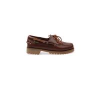 Sebago Femme Ranger Waxy W Moccasin, Brown-Gum, 37 EU