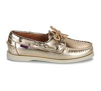 Chaussures bateau femmes Sebago DOCKSIDES PORTLAND MET W Doré 37