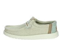 Hey Dude Mocassins Wally Jute pour homme, Gris pierre/vert iceberg, 42 EU