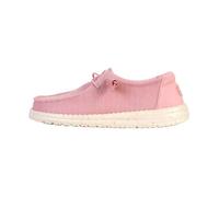 Chaussures bateau - HEY DUDE - Wendy Stretch Mesh - Rose - Tige en mesh extensible - Lacets élastiques 38