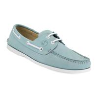 Chaussures Bateau Homme Seajure Ifaty Cuir Nubuck Bleu Clair - 45