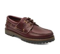 Chaussures Bateau Homme - Seajure Oran - Cuir Bordeaux - Semelle Haute Résistance - Œillets Antioxydants 45