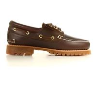 Chaussures bateau homme Timberland Trad hs 3 eye lug en cuir marron foncé 42