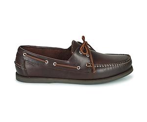 Chaussures bateau hommes Pellet VENDEE Marron 40