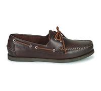 Chaussures bateau hommes Pellet VENDEE Marron 42