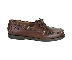 Chaussures bateau hommes Sebago DOCKSIDES PORTLAND WAXED Marron 43