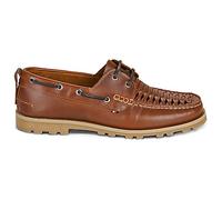 Chaussures bateau hommes Tommy Hilfiger HILFIGER BRAIDED LTH BOAT SHOE Marron 42