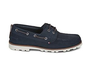 Chaussures bateau hommes Tommy Hilfiger HILIFGER LIGHT SDE BOAT SHOE Bleu 45
