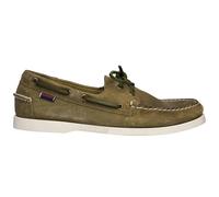 Sebago Chaussures bateau homme Docksides Portland Crazy H Vert (Green Military 909) 43 EU (8.5)