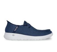 Chaussures Bateau - SKECHERS - Go Walk Max - Halcyon - Bleu - Élastique - Plat