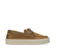 Chaussures bateau suÃ©de femme Shabbies Amsterdam Zenne Mocca Marron 40