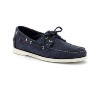 Chaussures bateaux Docksides Bleu pour homme - Sebago - Cuir - Semelle caoutchouc antidérapante 43