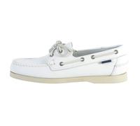 Chaussures bateaux - SEBAGO - Docksides Portland - Blanc - Cuir - Semelle caoutchouc 43