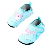 Chaussures Bebe- Baskets Petites Filles Semelle Souple AntidéRapante SéChage Rapide Chaussures De Plage à Motifs Fermeture Facile Un Usage Quotidien