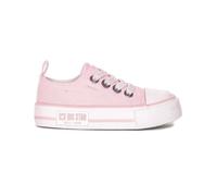 Chaussures bébé - BIG STAR - KK374072 - Lacets - Canvas - Rose 27