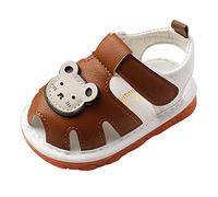 Chaussures Bébé, Eté Sandales de Marche Bébé Garçon Filles Dessin Animé Chaussures Unisexe Anti-Dérapant Doux Unique Toddler Sandales Chaussures Antiglisse Plat Sandales Léger Respirant