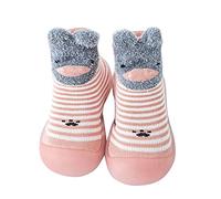 Chaussures Bébé Premiers Pas Fille Garçon Antidérapantes Souple Semelle Caoutchouc Chaussures D'intérieur Jeunes Enfants pour Apprendre à Marcher Bottines Bébé Fille Garçon Chaud