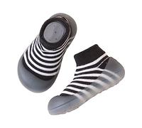 Chaussures Bébé Premiers Pas Fille Garçon Respirant avec Semelle Caoutchouc Chaussons de Maison Pantoufle d'intérieur En polaire - Douces et confortables Nouveau-nées Cadeau pour bébé