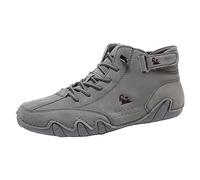 Chaussures Beck antidérapantes et respirantes pour hommes - Bottes hautes italiennes faites à la main avec fermeture Velcro - Baskets de loisirs pour hommes et femmes - Pour chaussures pieds nus