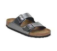 BIRKENSTOCK Femme Claquettes, argenté, 37 EU