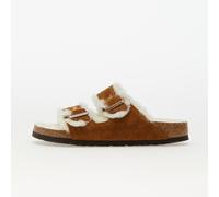 Birkenstock Sandale Arizona Fourrure Vison Cuir Marron Homme Taille 36