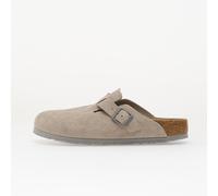Chaussures Birkenstock Boston Soft Footbed Suede Leather Unisex Stone Coin 38