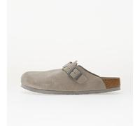 Chaussures Birkenstock Boston Soft Footbed Suede Leather Unisex Stone Coin 45