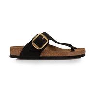 GIZEH BIG BUCKLE (PELLE) - Sandalo infradito da donna BIRKENSTOCK 37/BLACK NUBUCK-L