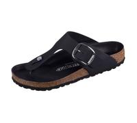 BIRKENSTOCK Giza Big Buckle Tongs pour femme, Noir 1023334, 38 EU