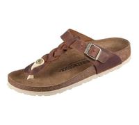 Chaussures Birkenstock Gizeh - Femme - Cuir - Marron 40
