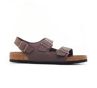 Birkenstock - Sandales - Milano M Birko-Flor Birkibuc Mocha pour Homme - Taille 43 - Marron Marron 43