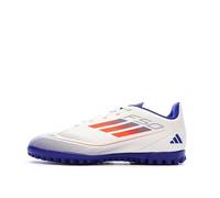 Chaussures Blanc/Bleu Garçon Adidas F50 Club 38 2/3